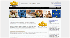 Desktop Screenshot of fmpartner.cz